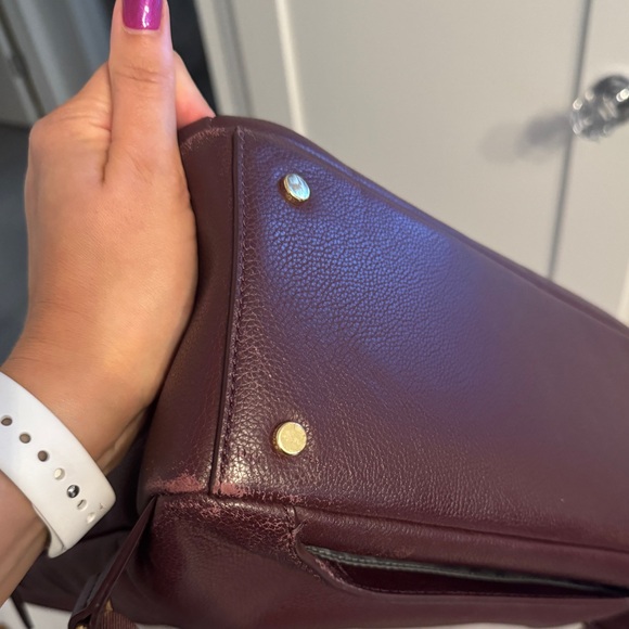 Tumi Gemma Leather Backpack in Cordovan - Picture 6 of 14